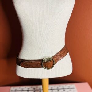 Mossimo Supply Co. Tan Belt with Gold Buckle